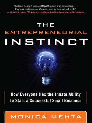cover image of The Entrepreneurial Instinct